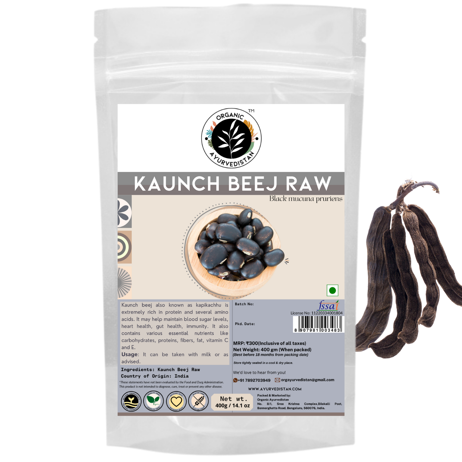 Kaunch raw black